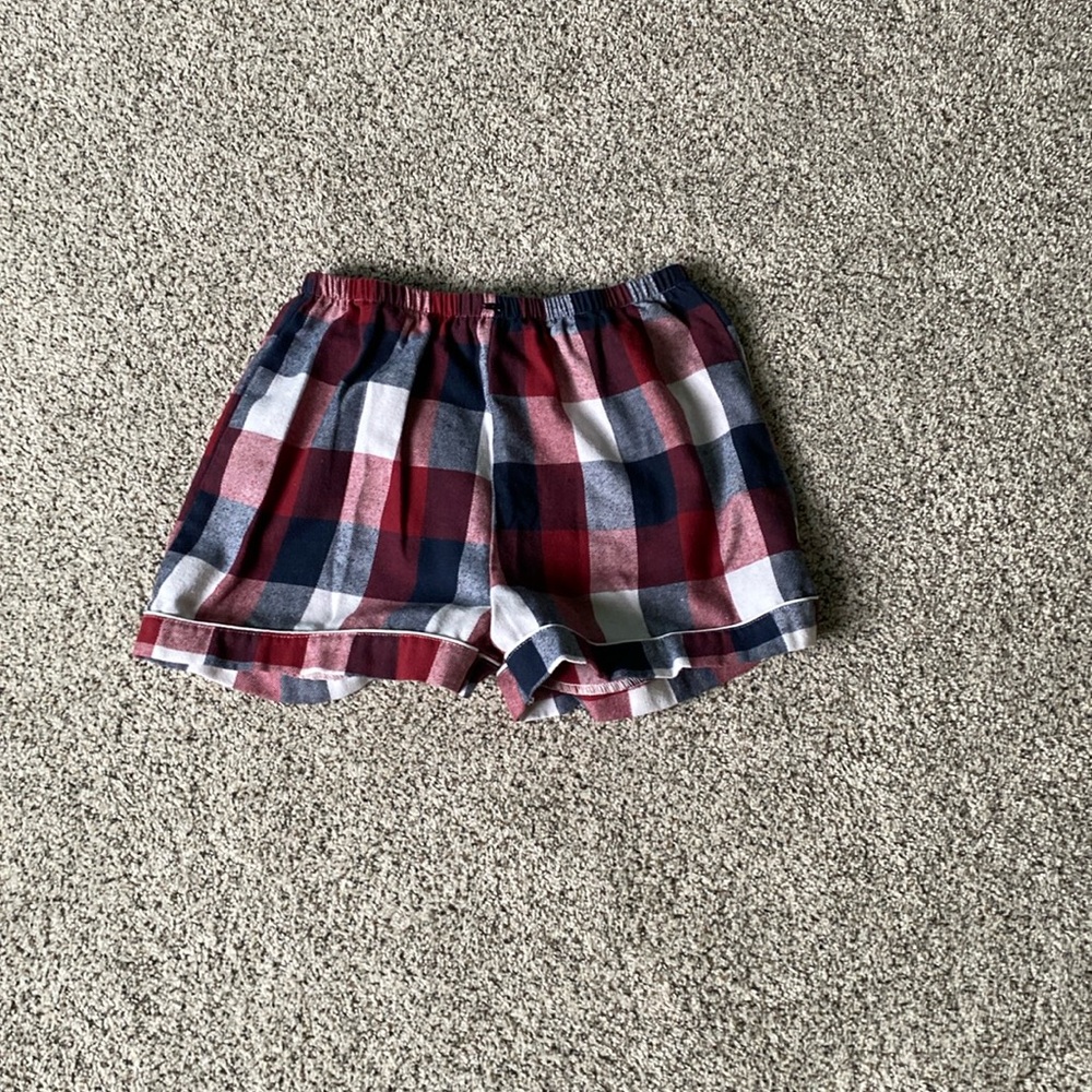 Pj flannel shorts from SHEIN